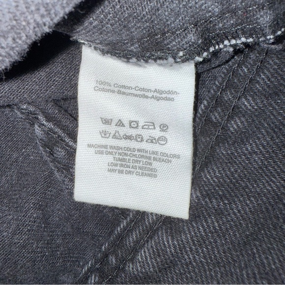 Free People Rumors Dark Denim Jean Jacket - Picture 9 of 10